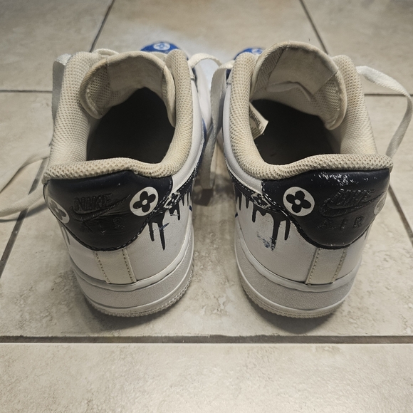 Air Force One Louis Vuitton Custom Drip Nike 8.5 - Picture 6 of 8